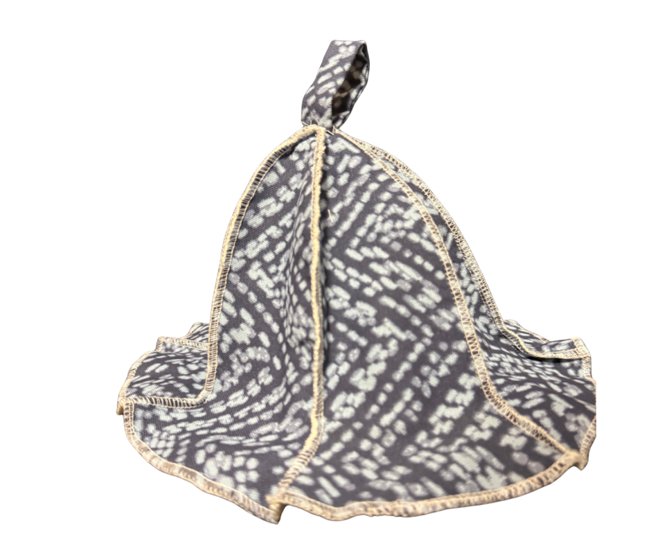 Style sauna hat 100% cotton, hand made , USA made