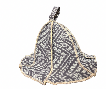 Style sauna hat 100% cotton, hand made , USA made