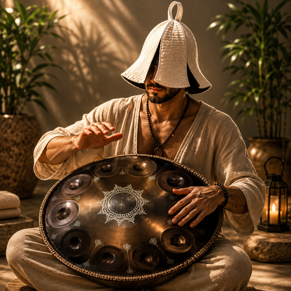 432Hz Handpan Drum – Sound Healing Instrument
